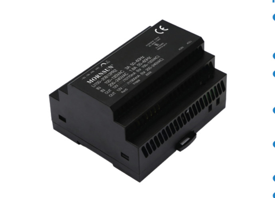 150W 48V ac dc Din Rail switching power supply