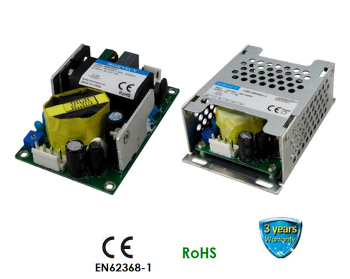 65W Single Output AC DC Open Frame Power Supply