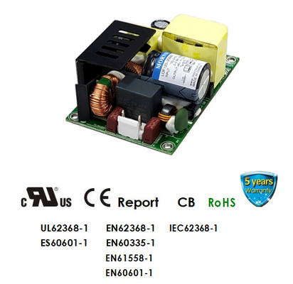 120W  Industrial AC DC Open Frame Power Supply Unit With PFC Function