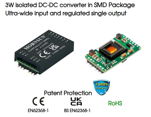 3k VAC Auto DC Converter With An Ultra Wide 7:1 Input Voltage Range