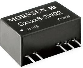 High Power Medical DC DC Converter G_S-2WR2 Series 4200VAC 6000VDC 12V