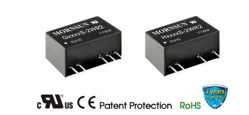 High Power Medical DC DC Converter G_S-2WR2 Series 4200VAC 6000VDC 12V