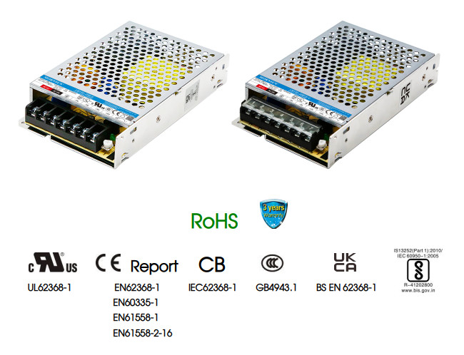 150W 12V ACDC Power Supply  305VAC Input Industrial control application High Reliability
