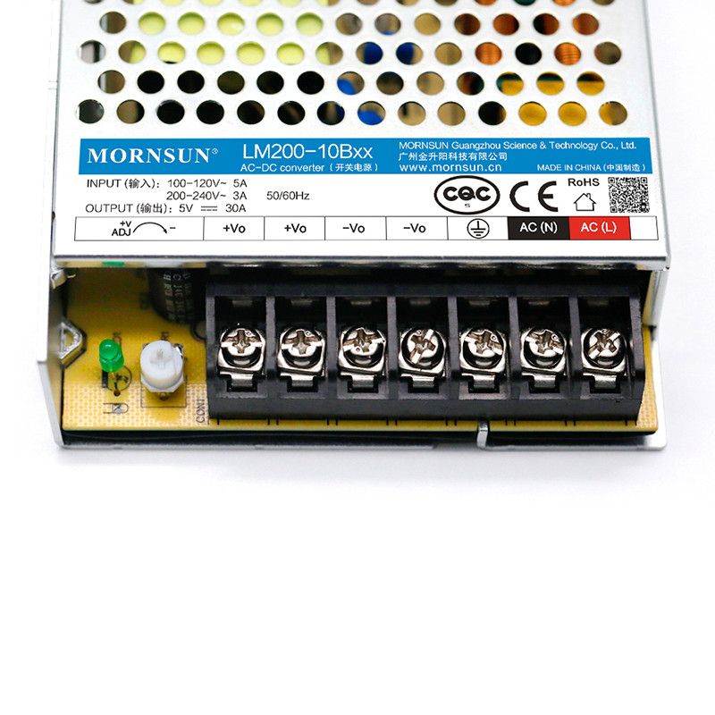 200W AC And DC CCTV Camera Power Supply