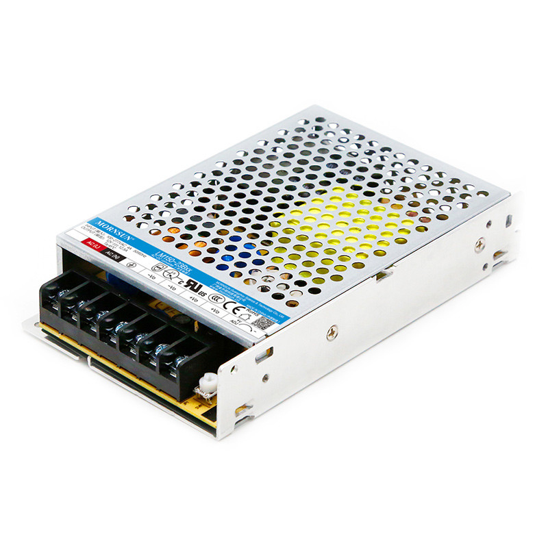 150W 48V AC DC Enclosed switching Power Supply  Active PFC