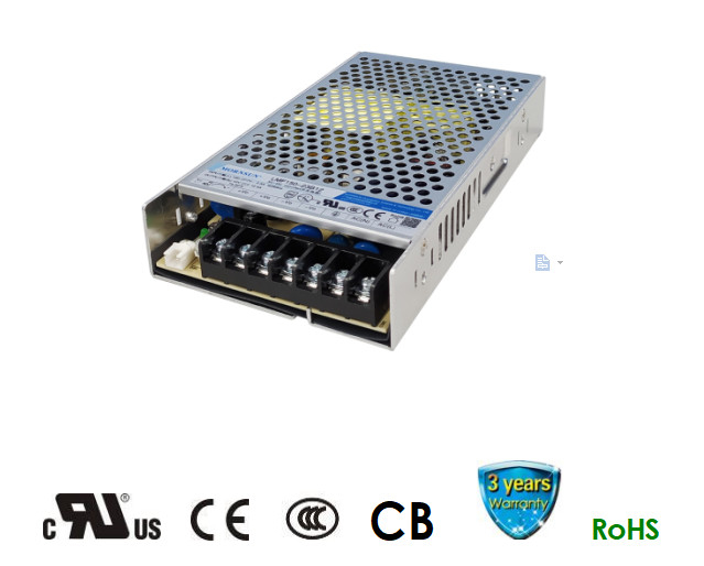 150W 48V AC DC Enclosed switching Power Supply  Active PFC