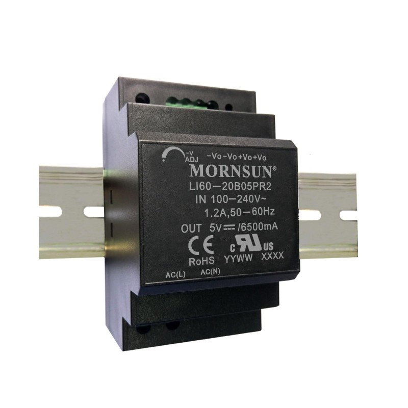 60W AC DC Din Rail Power Supply Industrial Control Power Supply