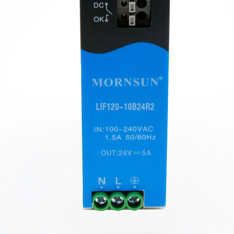 120W Ac DC Din Rail with PFC function Power Supply Industrial Control Power Supply