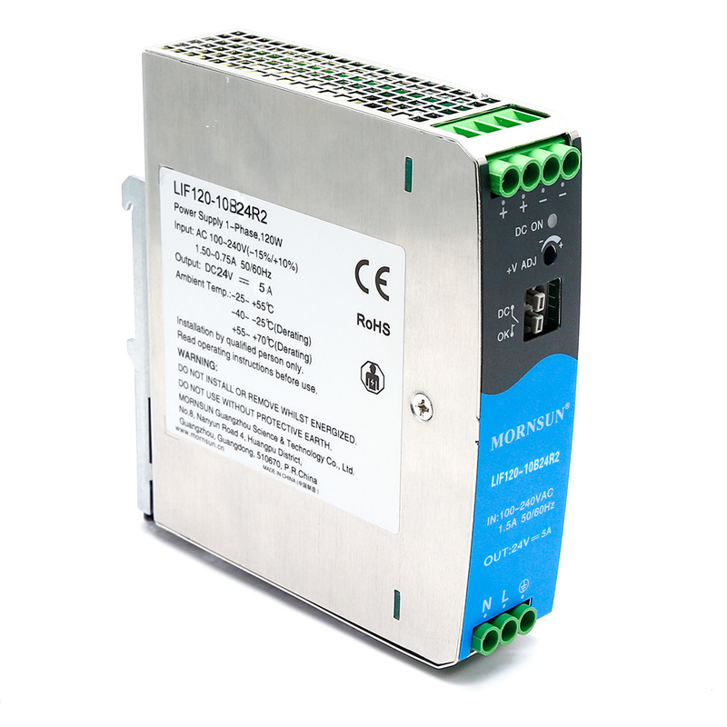 120W Ac DC Din Rail with PFC function Power Supply Industrial Control Power Supply