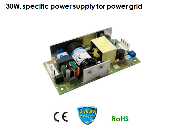 30W Open Frame AC DC Power Supply  Smart Grid Dual Supply SMPS