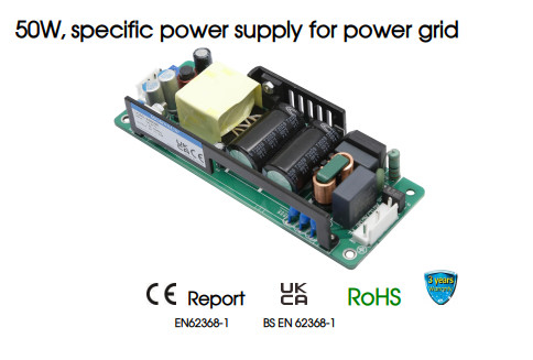 50W/24 Volt SMPS AC DC Switching Power Supply  Single Output