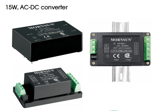 15W Medical DC DC Converter PCB Mounting IEC60601-1 2xMOPP