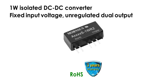 1W Isolated DC DC Converter Module For Data Switching And Relay Driven Circuits